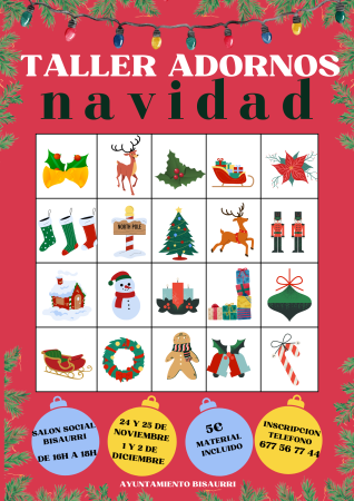 Imagen TALLER ADORNOS DE NAVIDAD